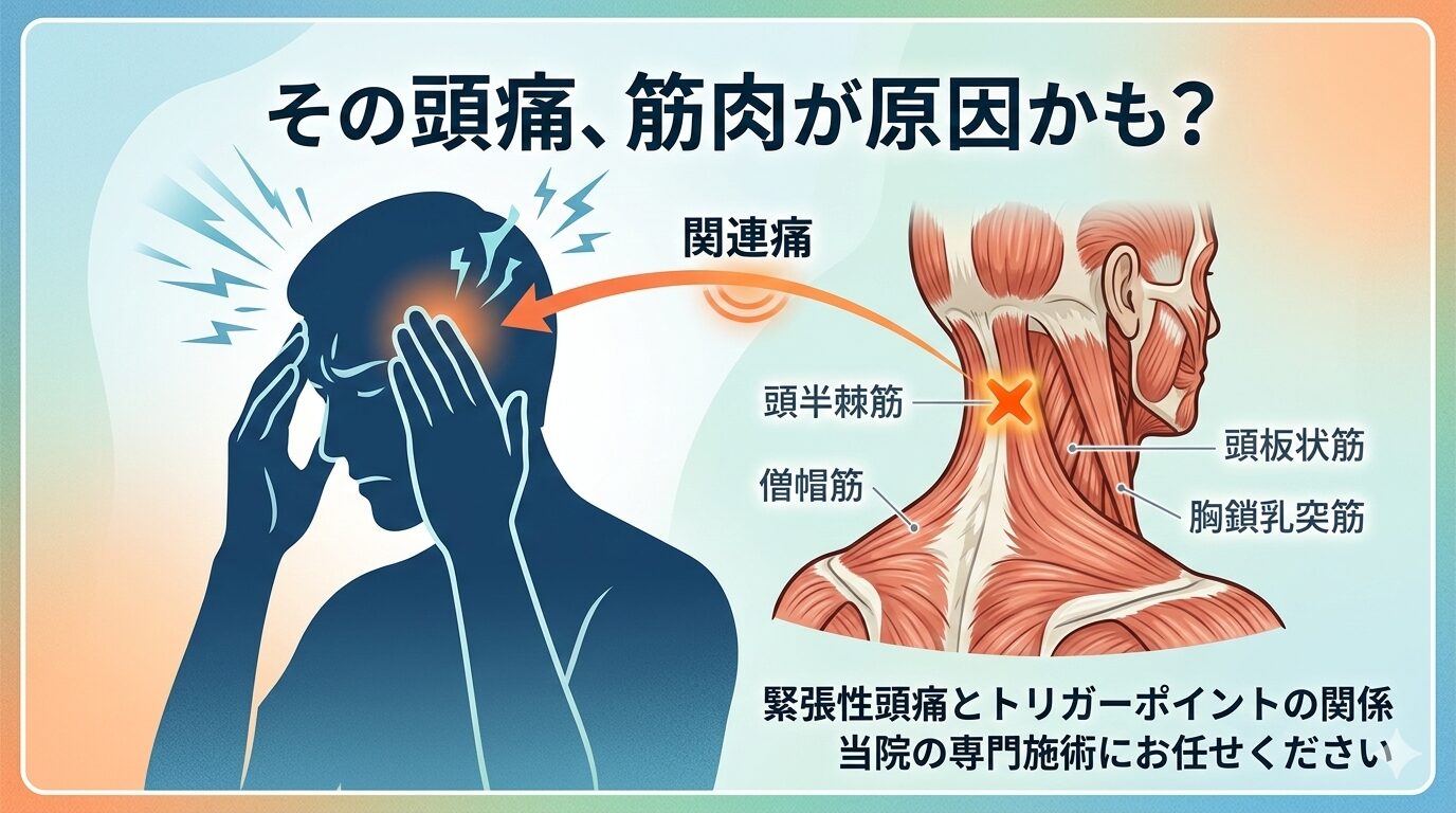 その頭痛、ただの「体質」だと思っていませんか？知っておきたい頭痛の種類と正しい対処法