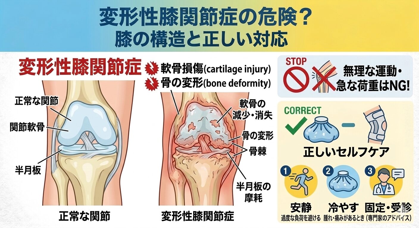 【歩けない】歩くのがつらいひざの悩み。筋力つける魔法の方法