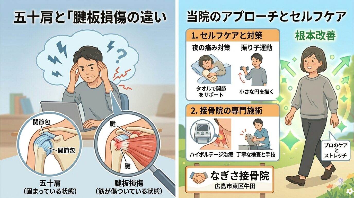 【五十肩】実は違うかもしれない。肩の痛みの見分け方　