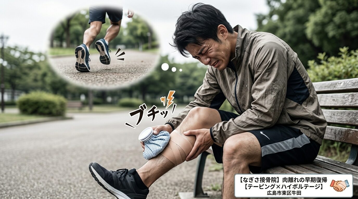 【肉離れ】恐怖のブチっ！肉離れの治療計画